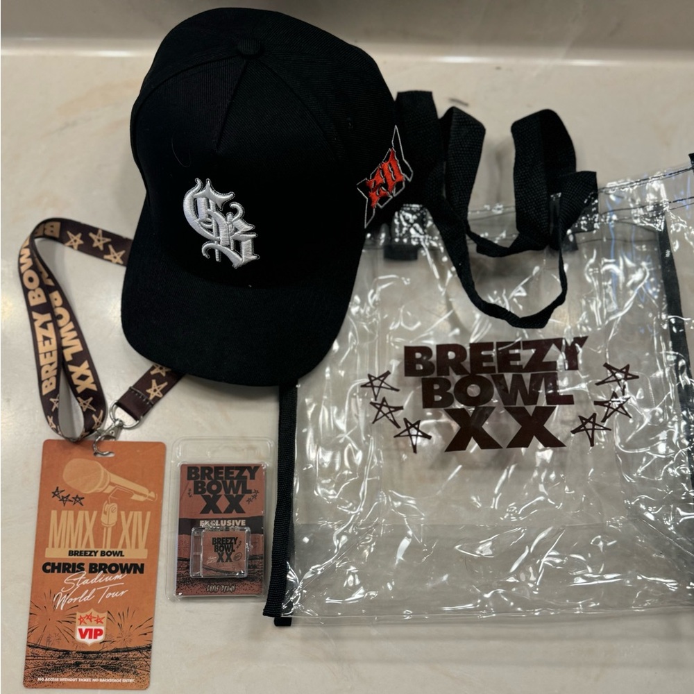 BREEZY BOWL 2025 VIP Swag Bag set
